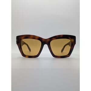 Authentic Tom Ford Cat Eye Oversized Frames – Tortoise & Orange – New